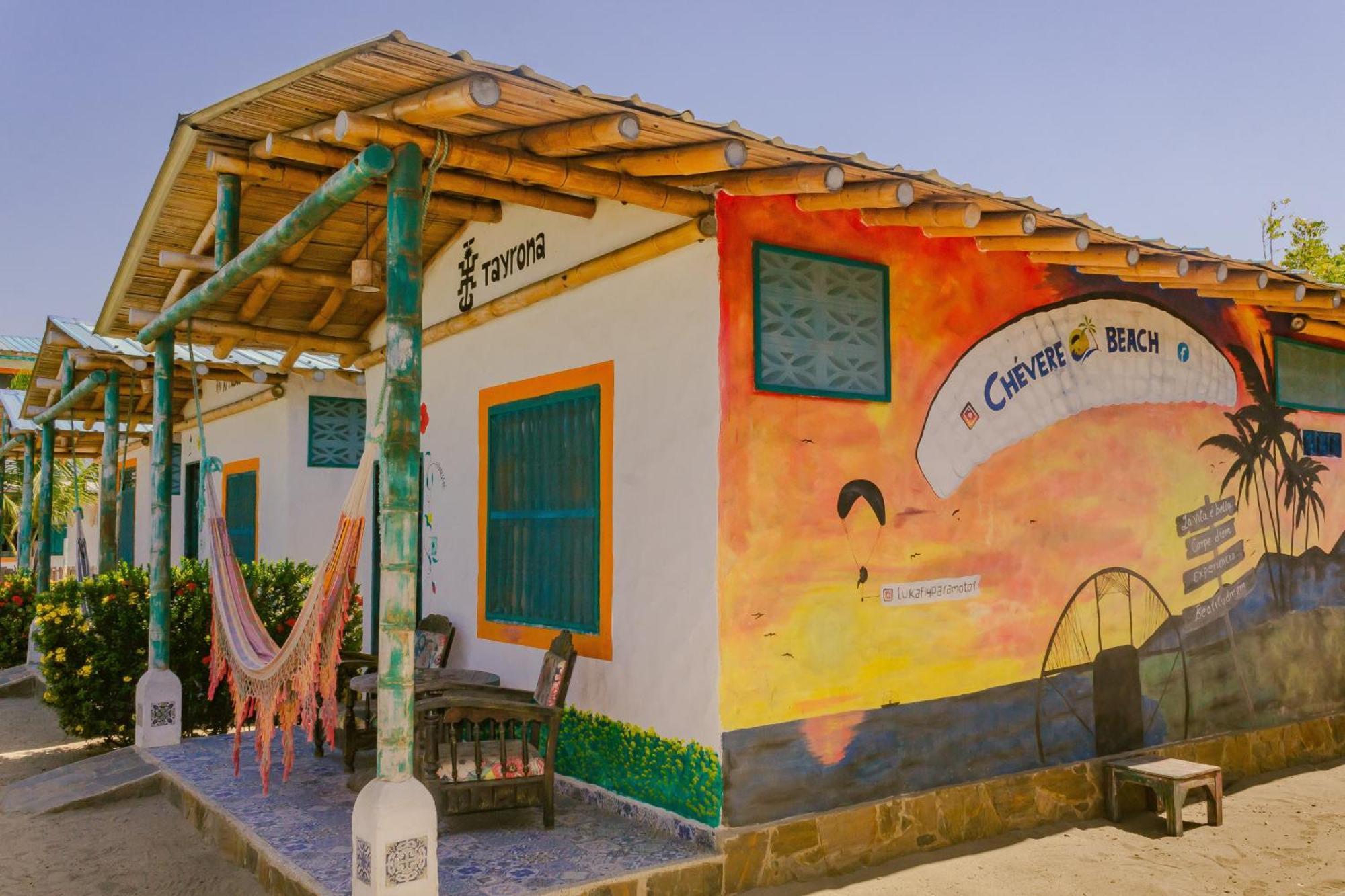 Eco-Hotel Chevere Beach Puebloviejo ภายนอก รูปภาพ