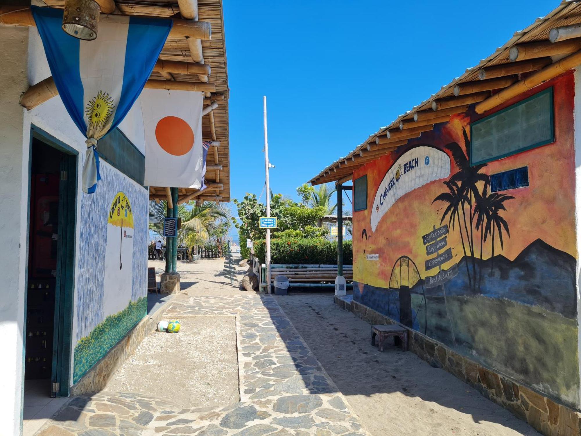 Eco-Hotel Chevere Beach Puebloviejo ภายนอก รูปภาพ