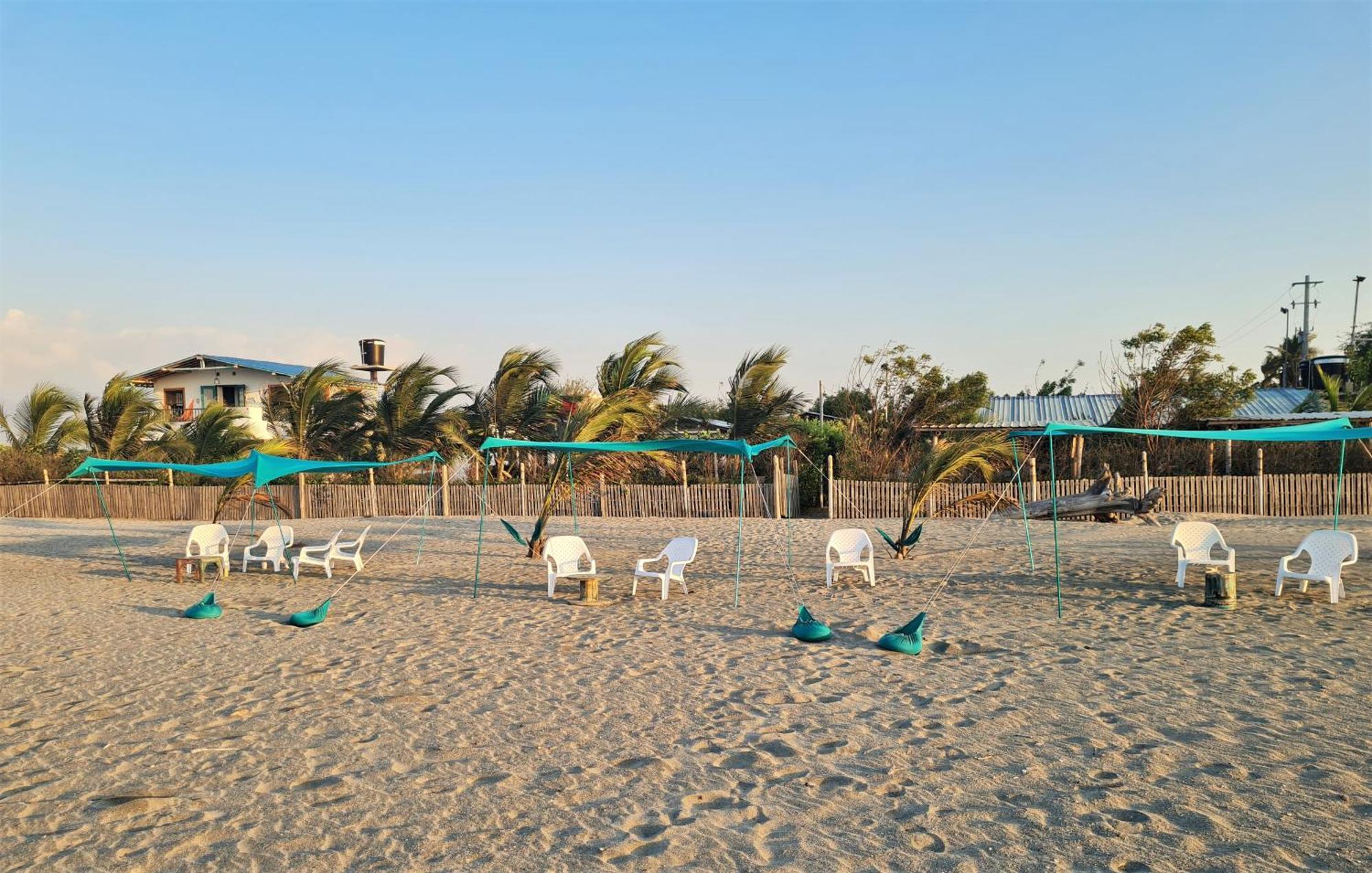 Eco-Hotel Chevere Beach Puebloviejo ภายนอก รูปภาพ